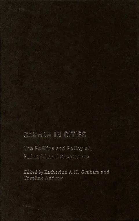 Cover of Canada in Cities