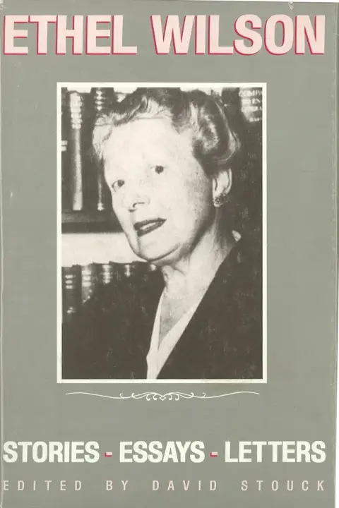 Cover of Ethel Wilson