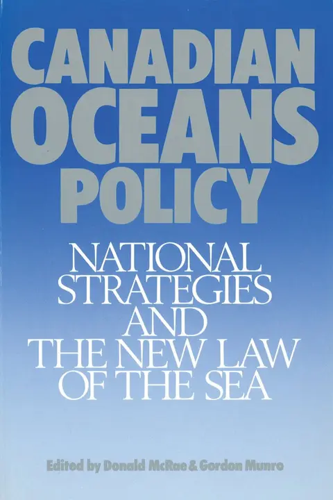 Cover of Canadian Oceans Policy