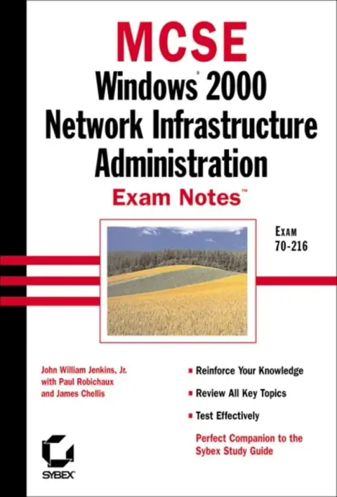 Cover of MCSE Windows 2000 Network Infrastructure Administration Exam Notes