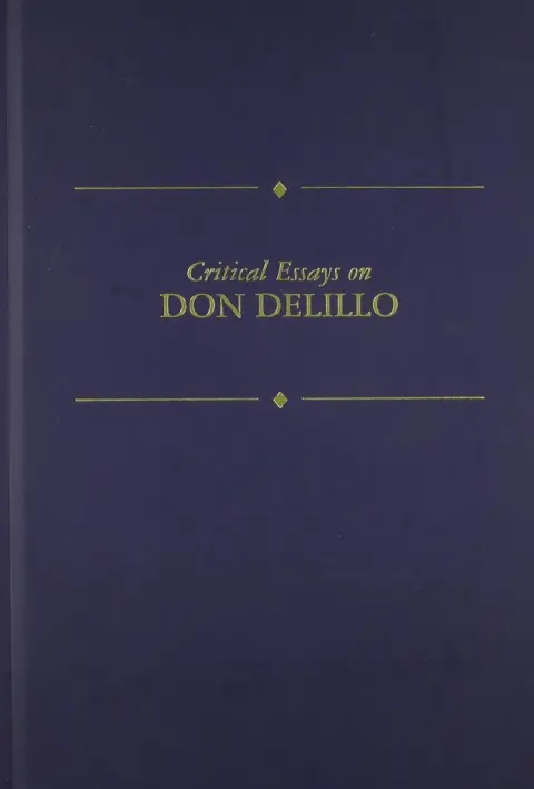 Cover of Critical Essays on Don Delillo