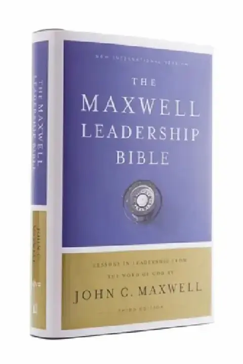Cover of Niv, Maxwell Leadership Bible, 3rd Edition, Hardcover, Comfort Print