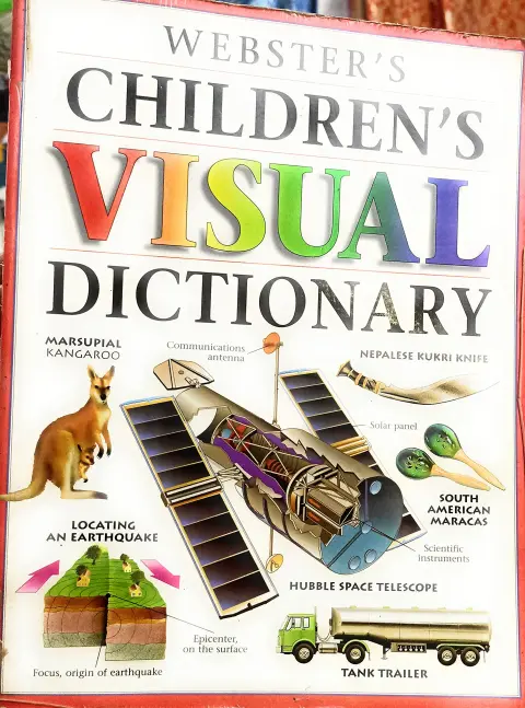 Cover of Webster's Children's Visual Dictionary