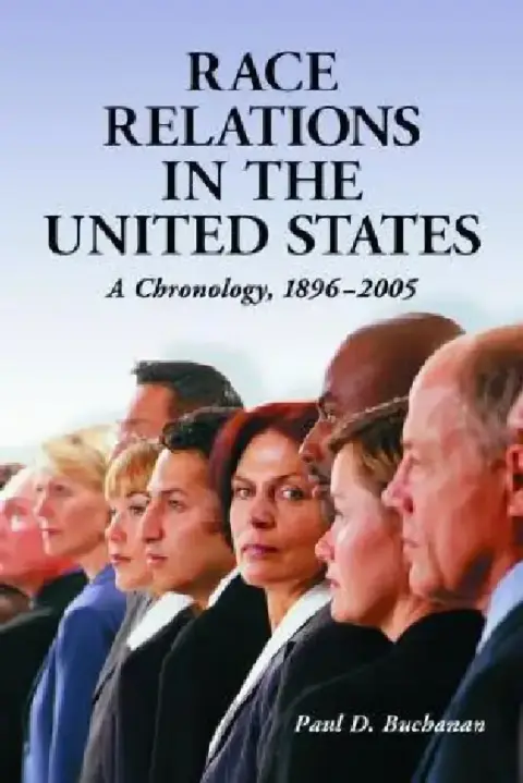 Cover of Race Relations in the United States