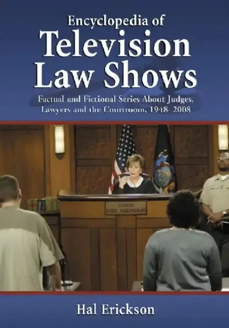 Cover of Encyclopedia of Television Law Shows