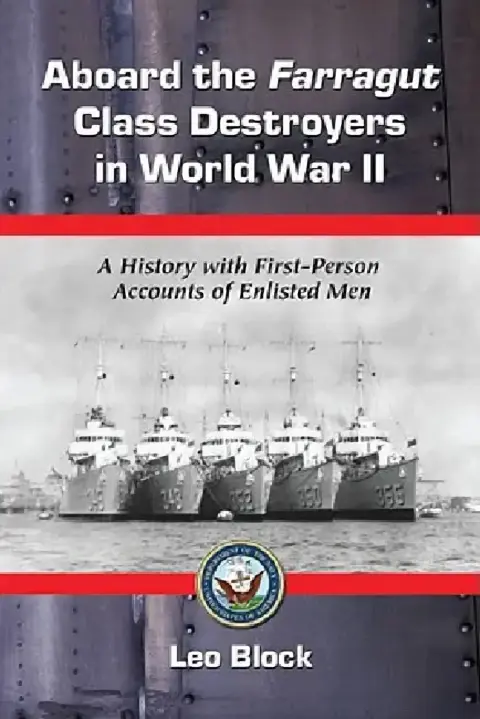 Cover of Aboard the Farragut Class Destroyers in World War II