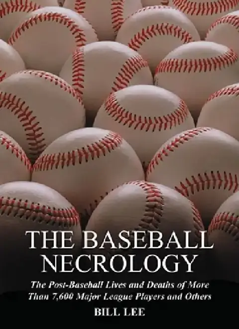 Cover of The Baseball Necrology