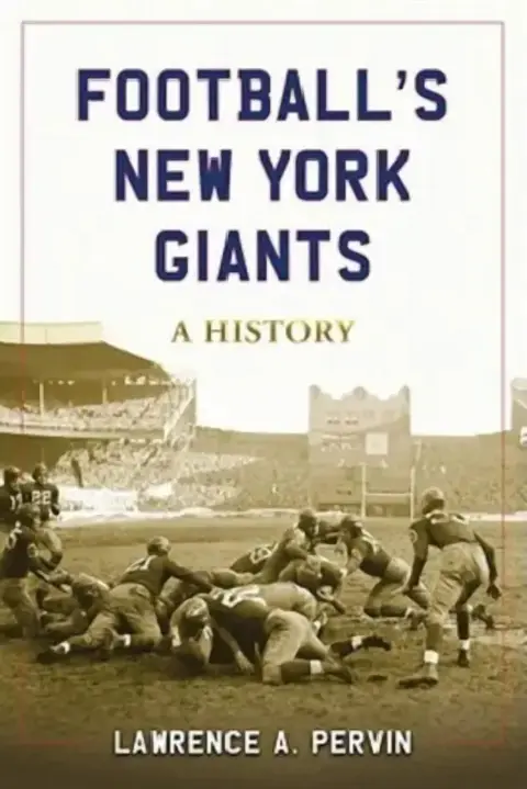Cover of Football's New York Giants