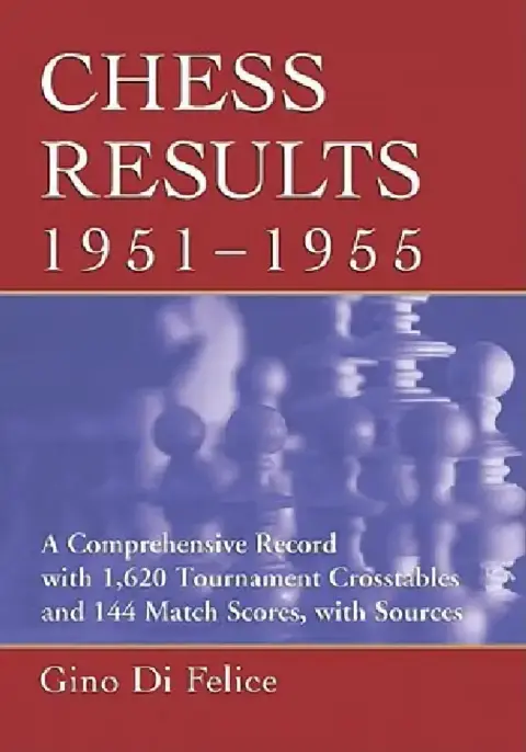 Cover of Chess Results, 1951-1955