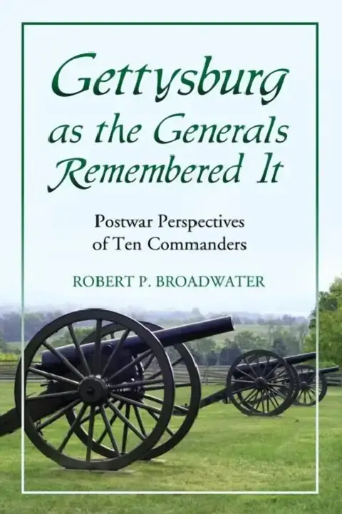 Cover of Gettysburg as the Generals Remembered It