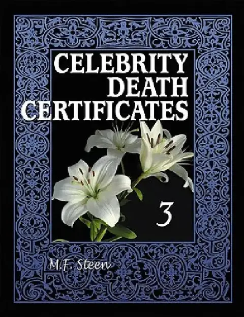 Cover of Celebrity Death Certificates 3
