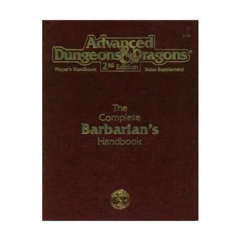 Cover of The Complete Barbarian's Handbook