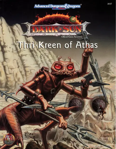 Cover of Thri-Kreen of Athas