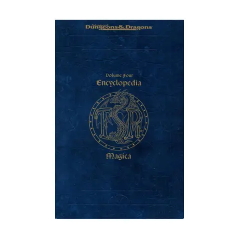 Cover of Ad & D Encyclopedia Magica V.4