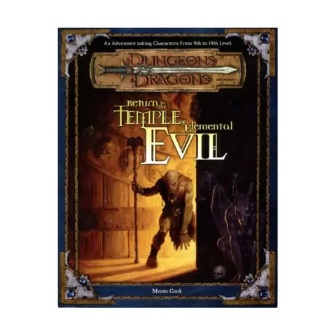 Cover of Return to the Temple of Elemental Evil