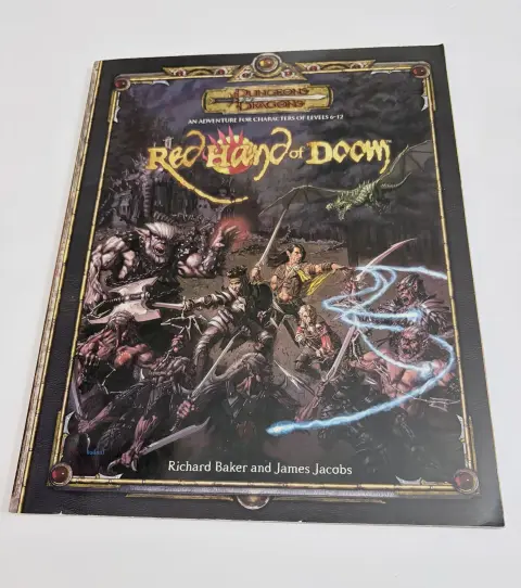 Cover of The Red Hand of Doom