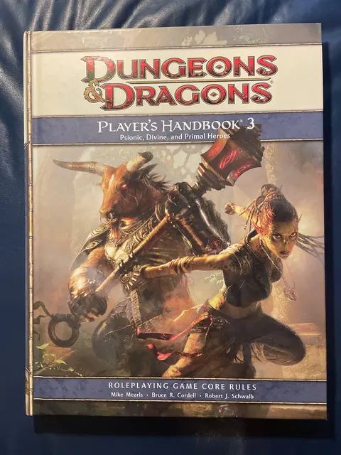 Cover of Dungeons & Dragons Player's Handbook 3