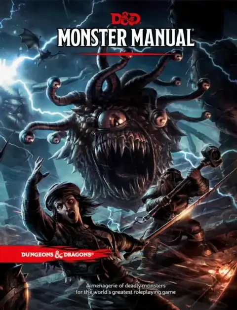 Cover of D&d Monster Manual Hc