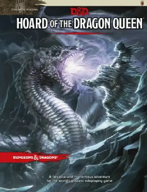 Cover of D&d Tod Hoard of the Dragon Queen Hc