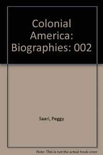 Cover of Colonial America