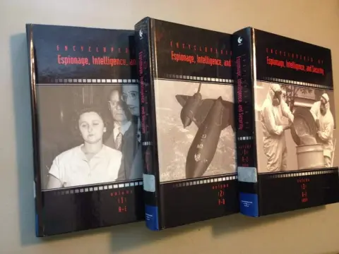 Cover of Encyclopedia of Espionage, Intelligence and Security