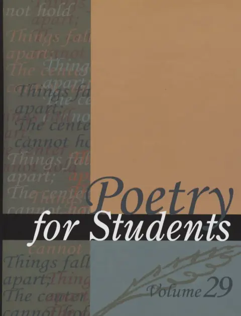 Cover of Poetry for Students