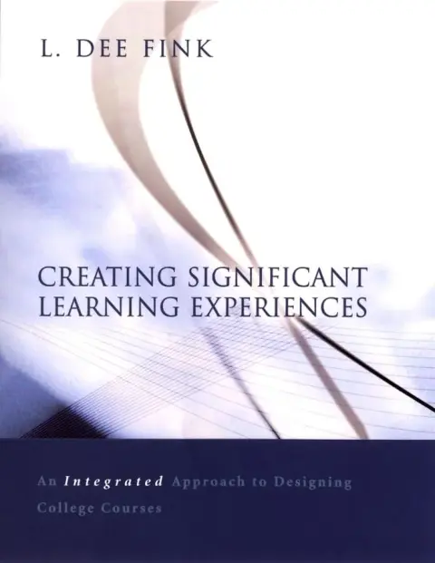 Cover of Creating Significant Learning Experiences