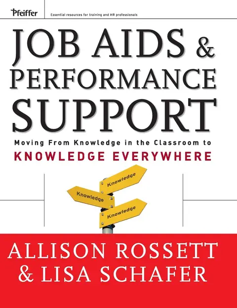 Cover of Job Aids and Performance Support
