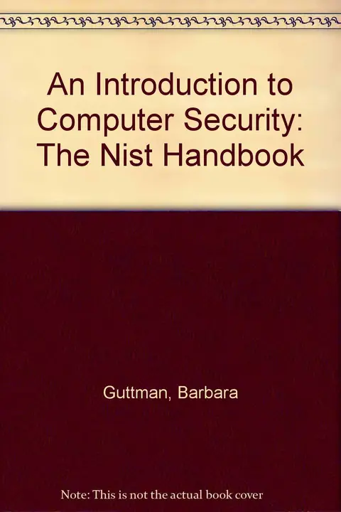 Cover of An Introduction to Computer Security