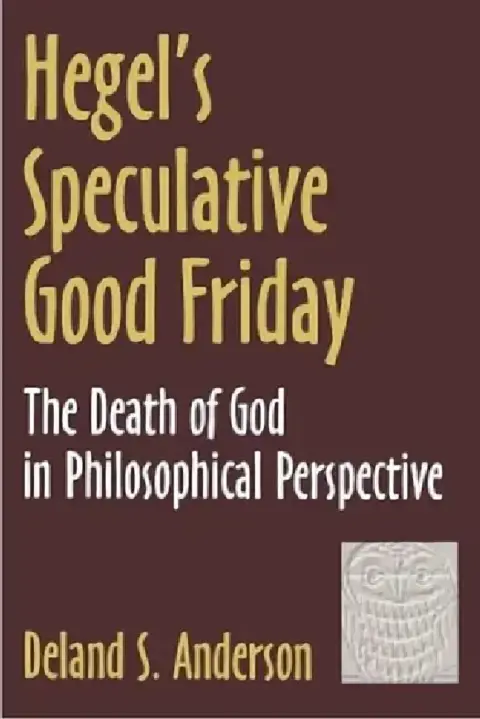 Cover of Hegel's Speculative Good Friday