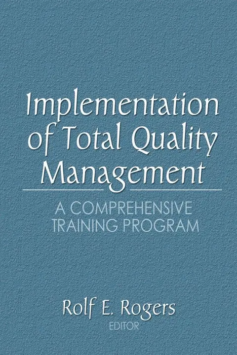 Cover of Implementation of Total Quality Management