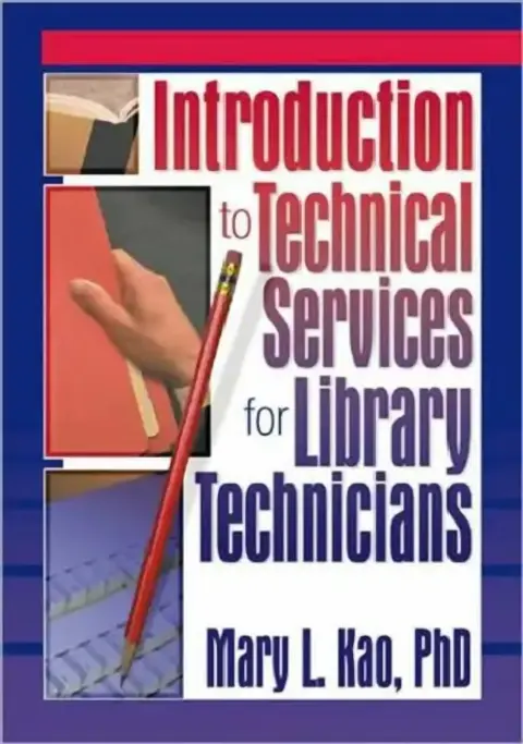 Cover of Introduction to Technical Services for Library Technicians