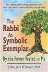 Cover of The Rabbi as Symbolic Exemplar