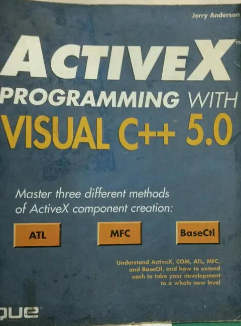 Cover of ActiveX Programming with Visual C++