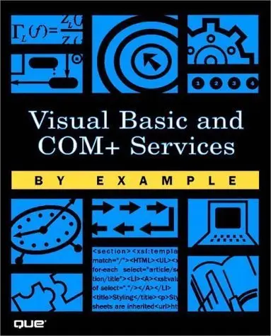 Cover of Visual Basic and COM+ Programming by Example