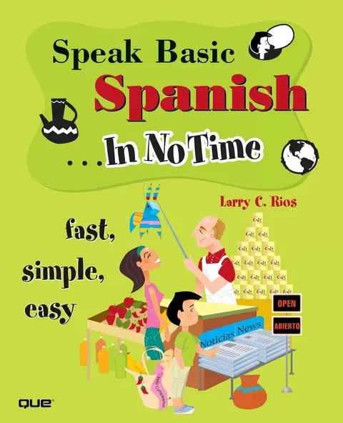Cover of Speak Basic Spanish in No Time