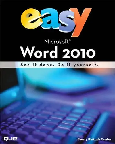 Cover of Easy Microsoft Word 2010