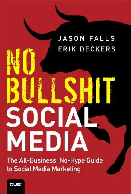 Cover of No Bullshit Social Media