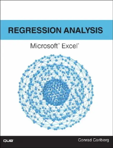 Cover of Regression Analysis Microsoft Excel