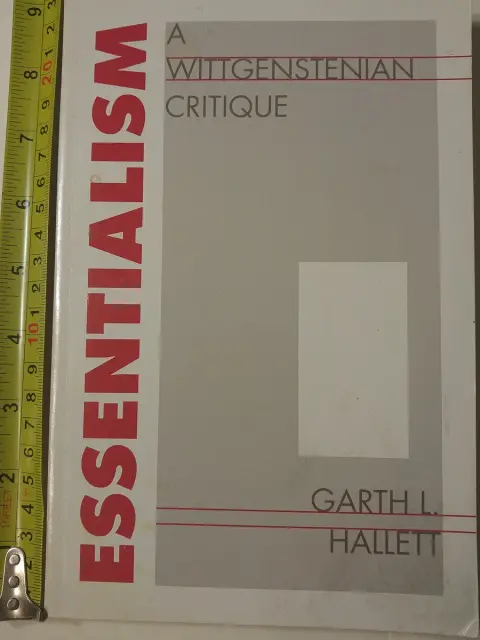 Cover of Essentialism