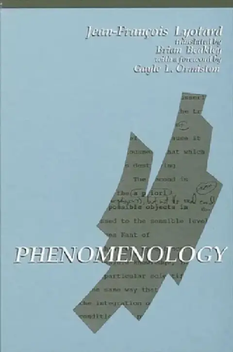 Cover of Phenomenology