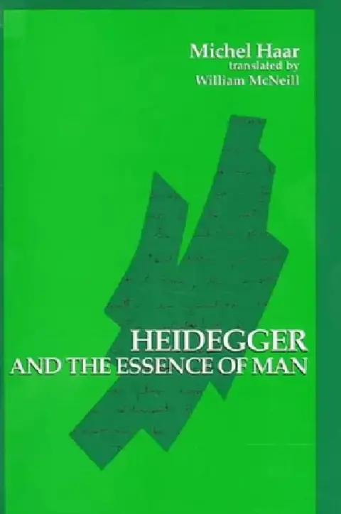 Cover of Heidegger and the Essence of Man