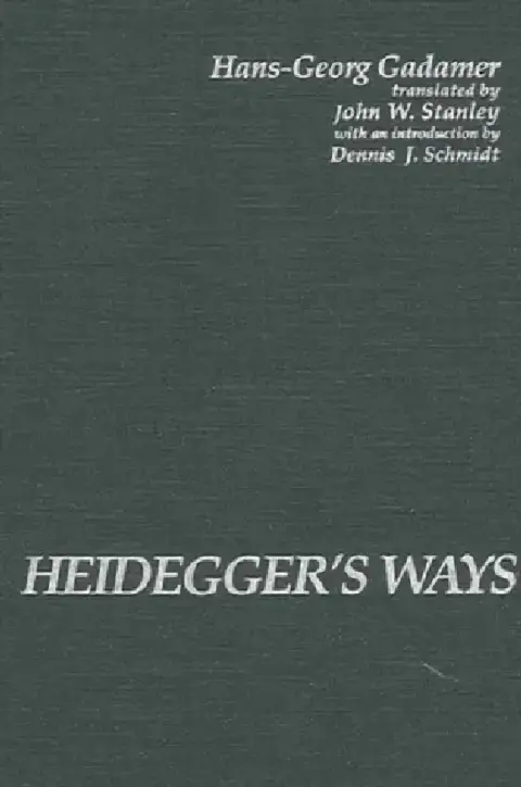 Cover of Heidegger's Ways