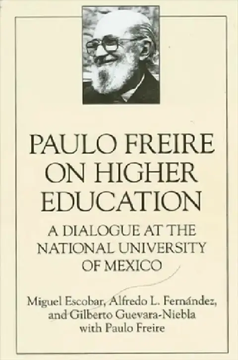 Cover of Paulo Freire on Higher Education