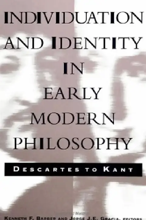 Cover of Individuation and Identity in Early Modern Philosophy