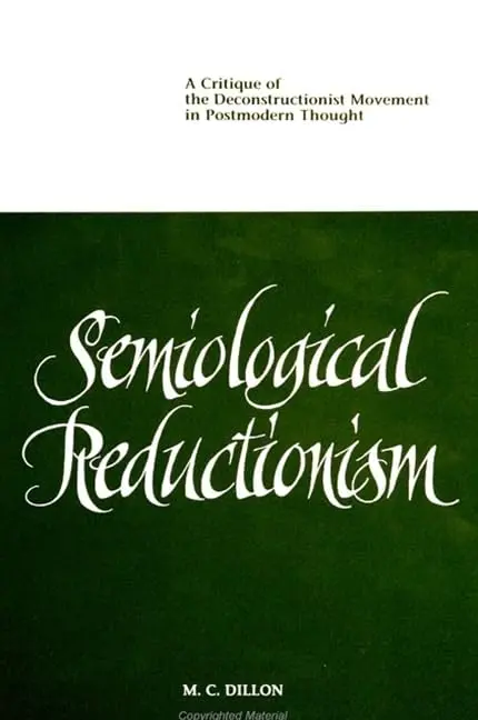 Cover of Semiological Reductionism