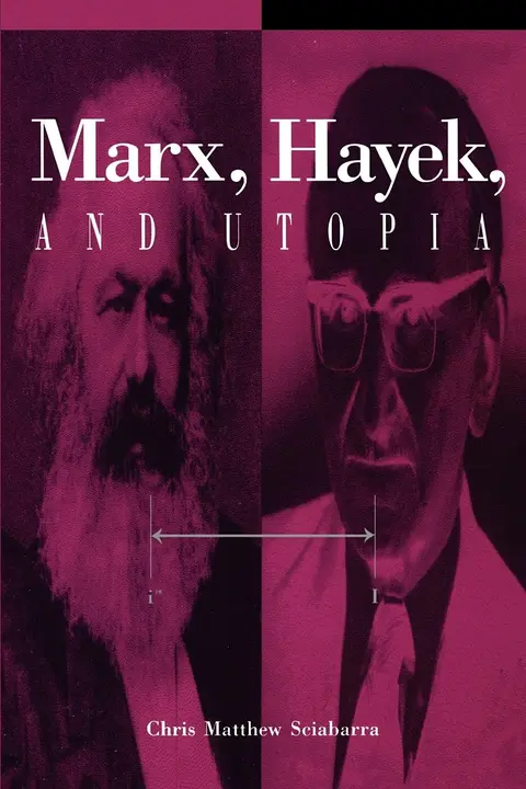 Cover of Marx, Hayek, and Utopia