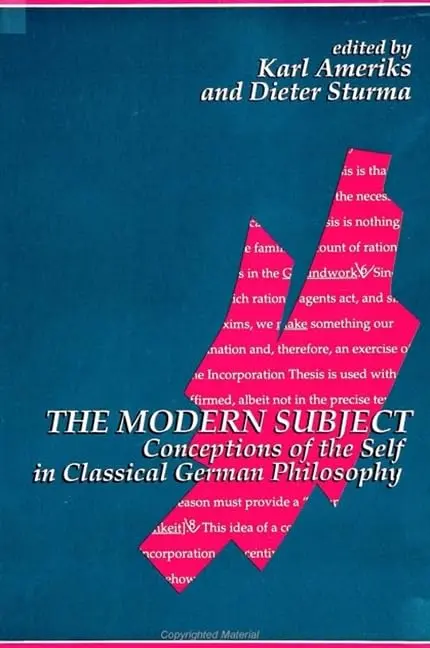 Cover of The Modern Subject
