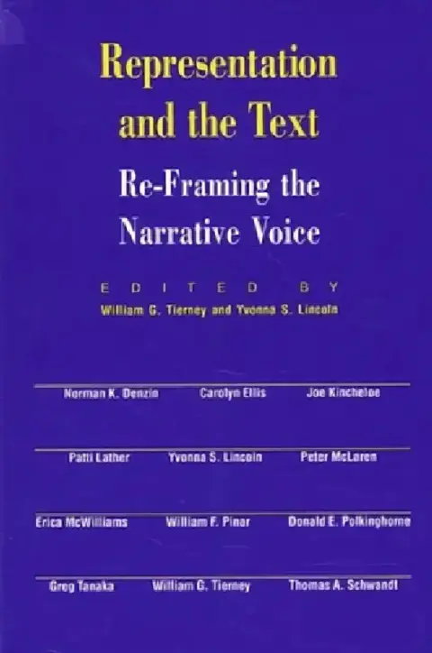 Cover of Representation and the Text