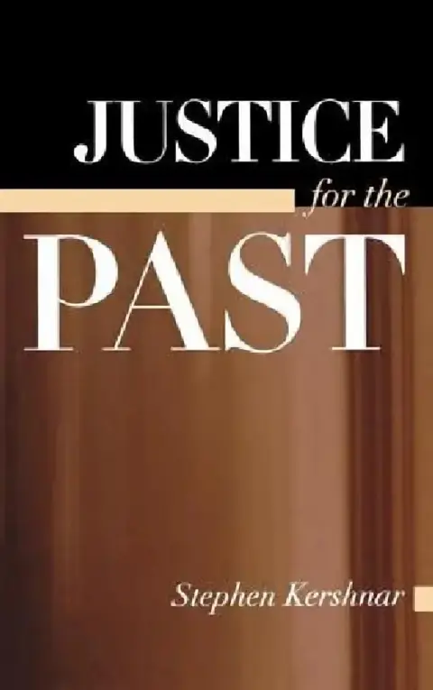 Cover of Justice for the Past